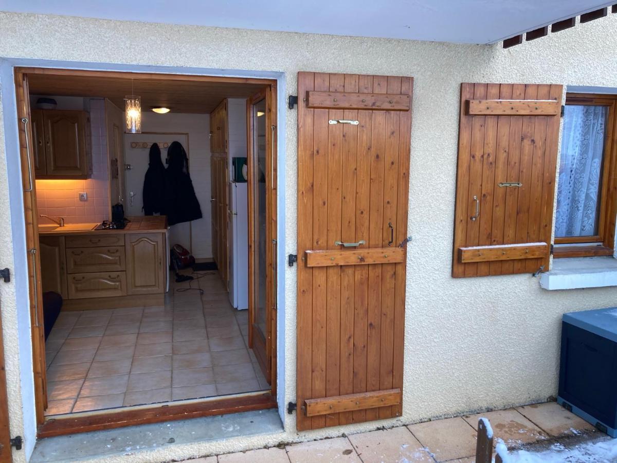 Appartement 2 Pieces Pieds Des Pistes Terrasse Face A La Montagne Bernex Bagian luar foto
